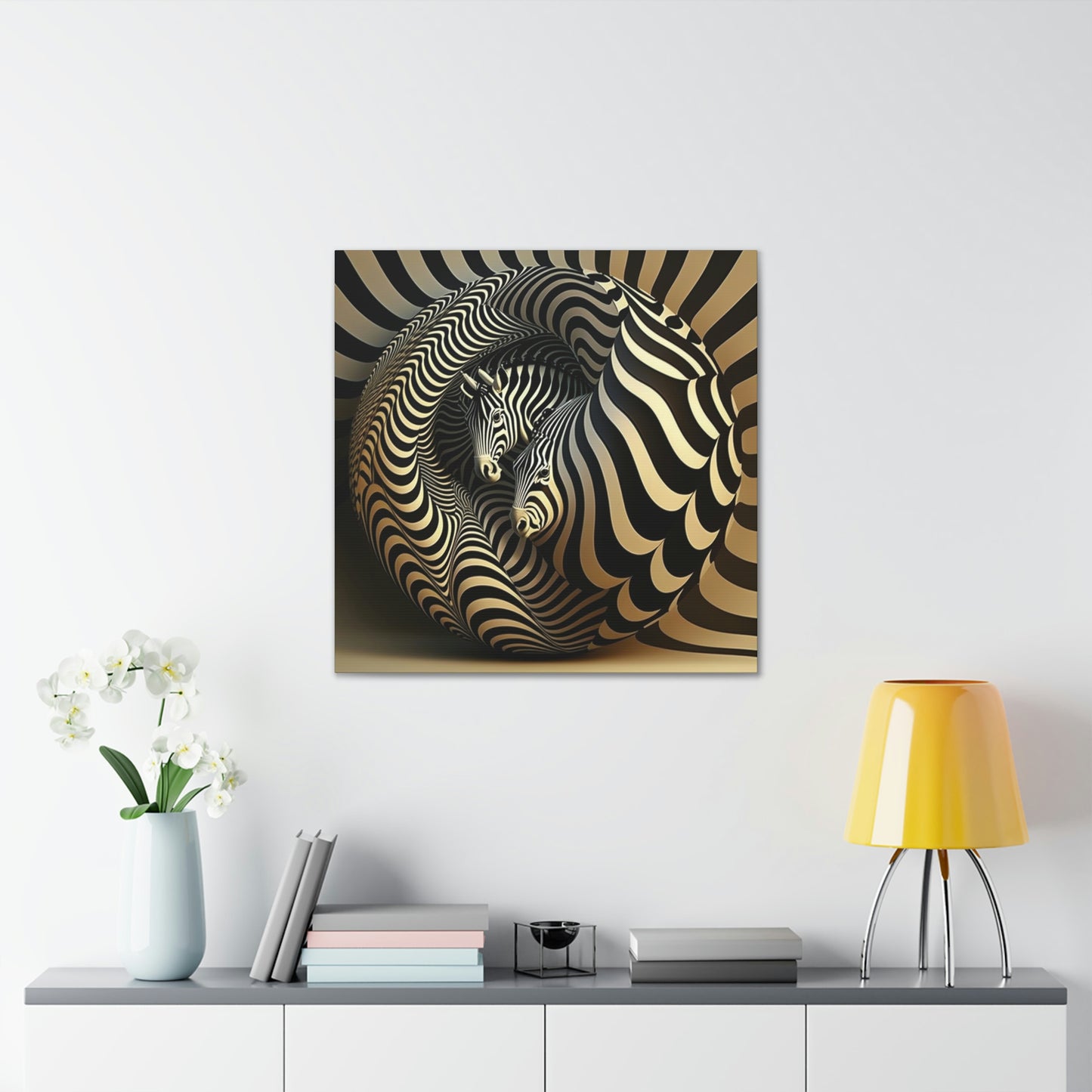 Zebra Fusion Art