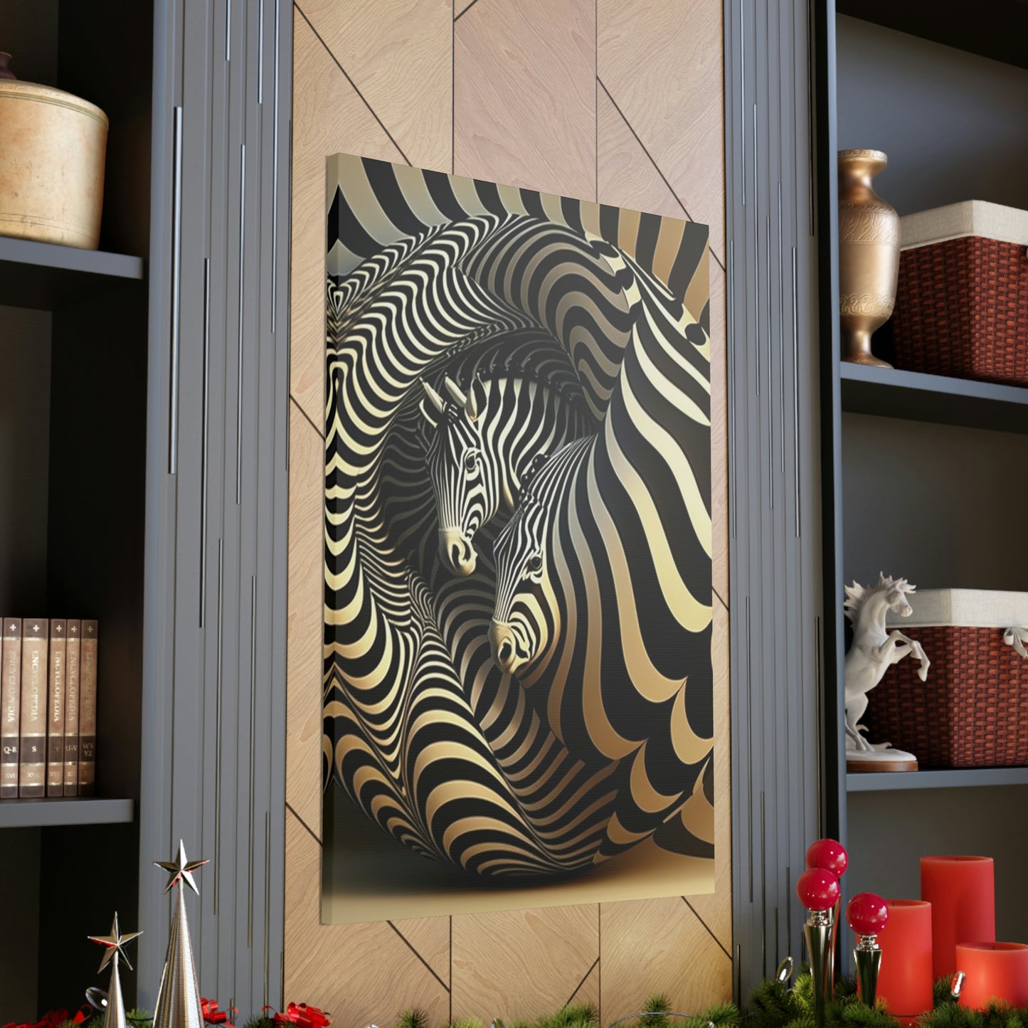 Zebra Fusion Art