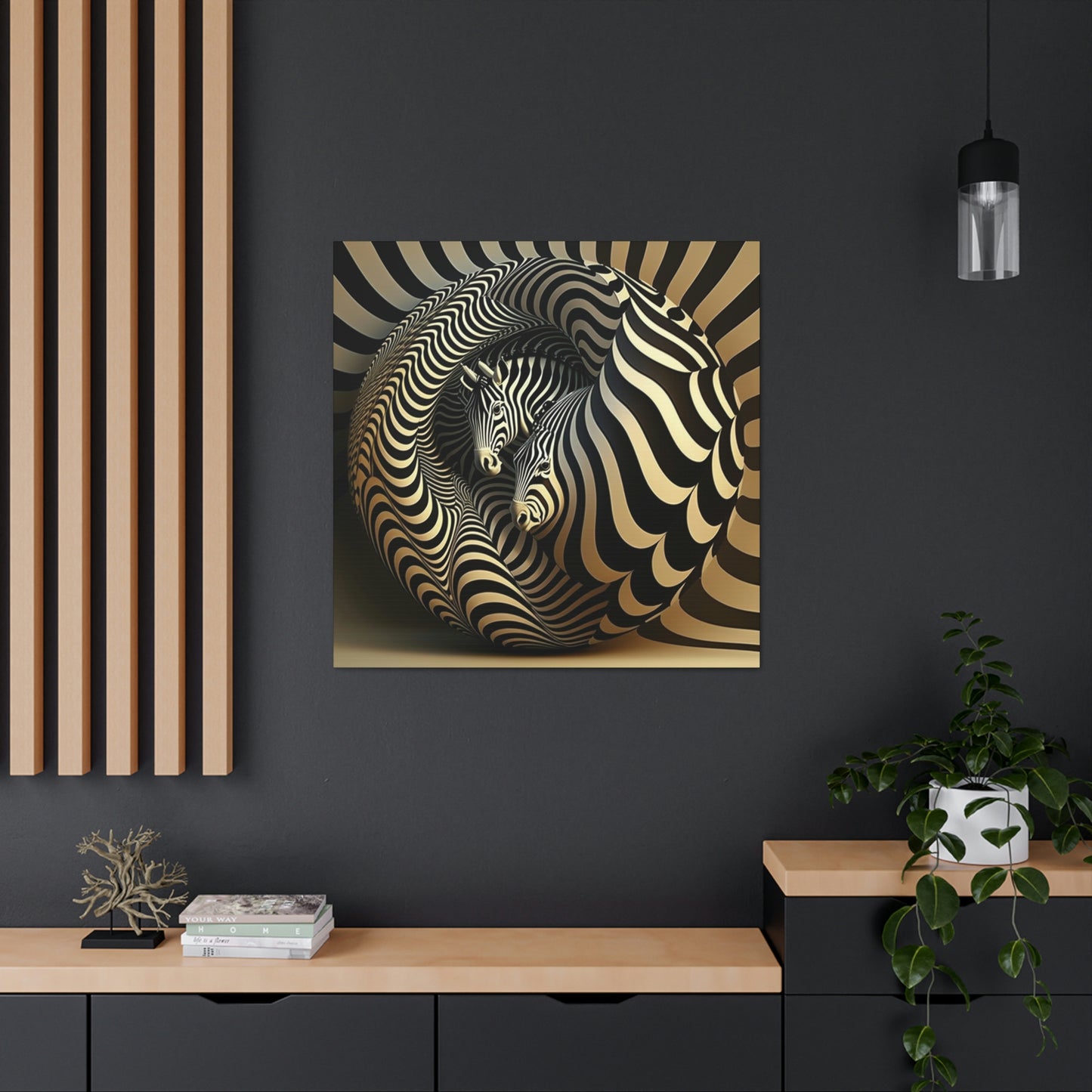 Zebra Fusion Art
