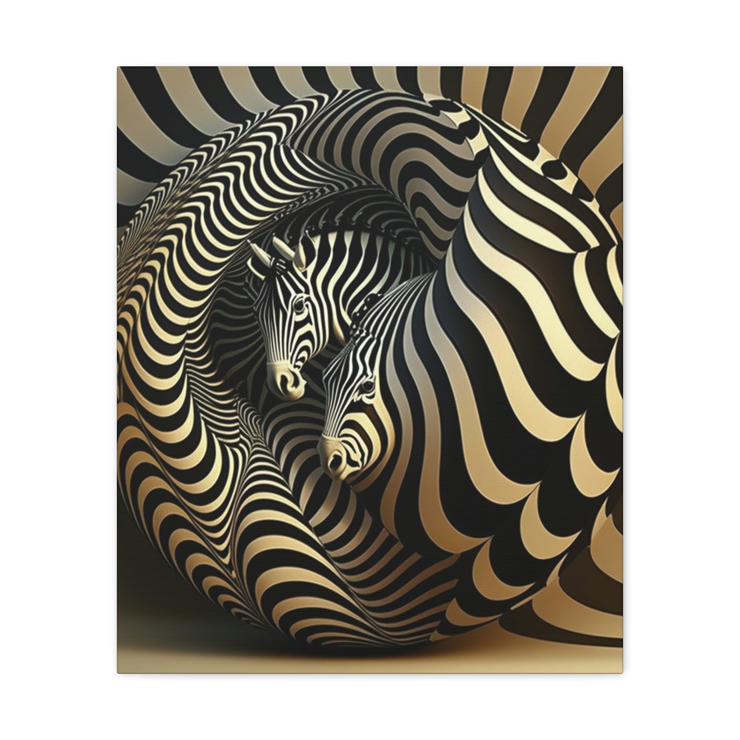 Zebra Fusion Art