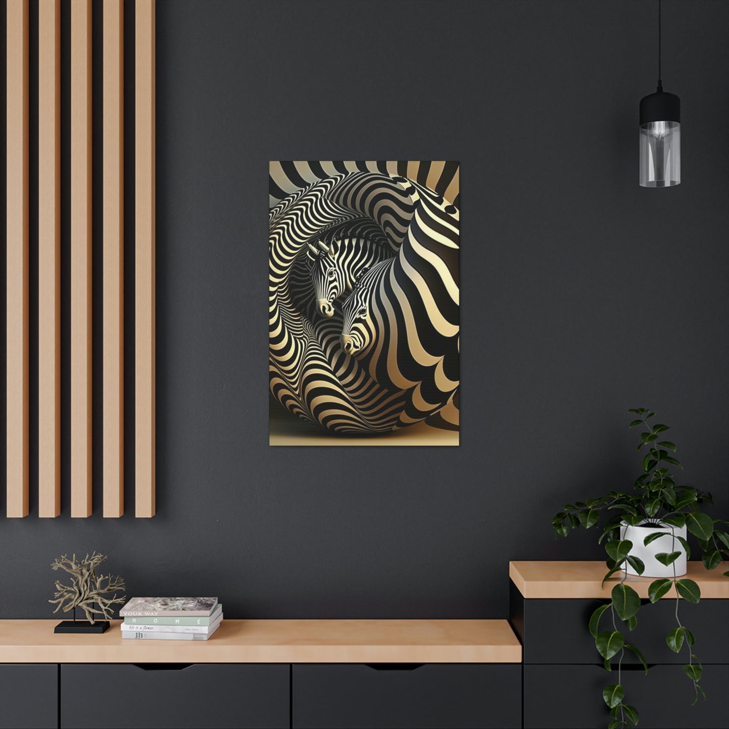 Zebra Fusion Art