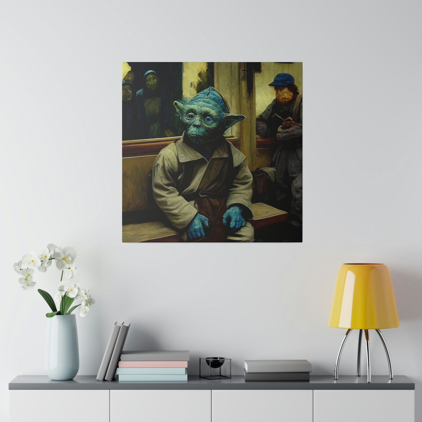Yoda's Meditation at the Museum