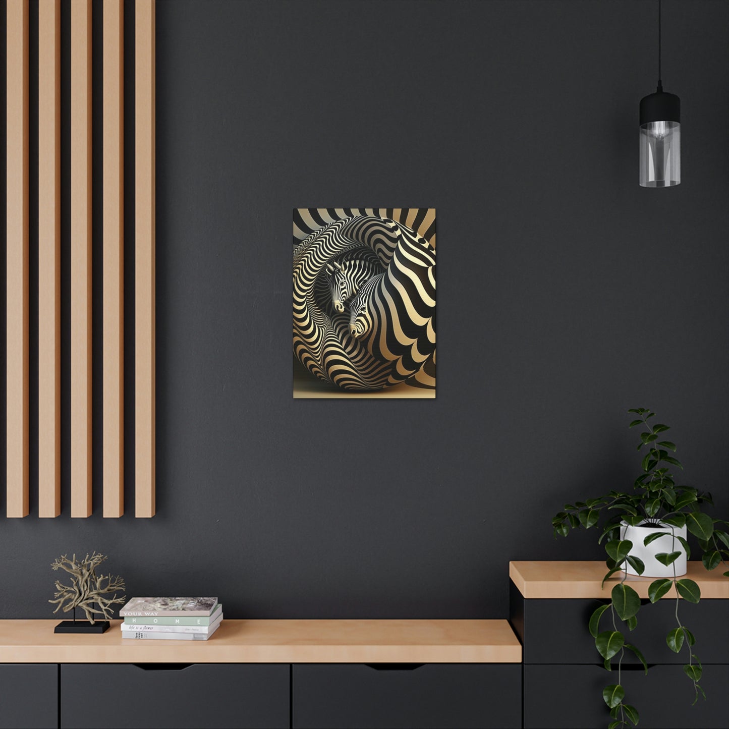 Zebra Fusion Art