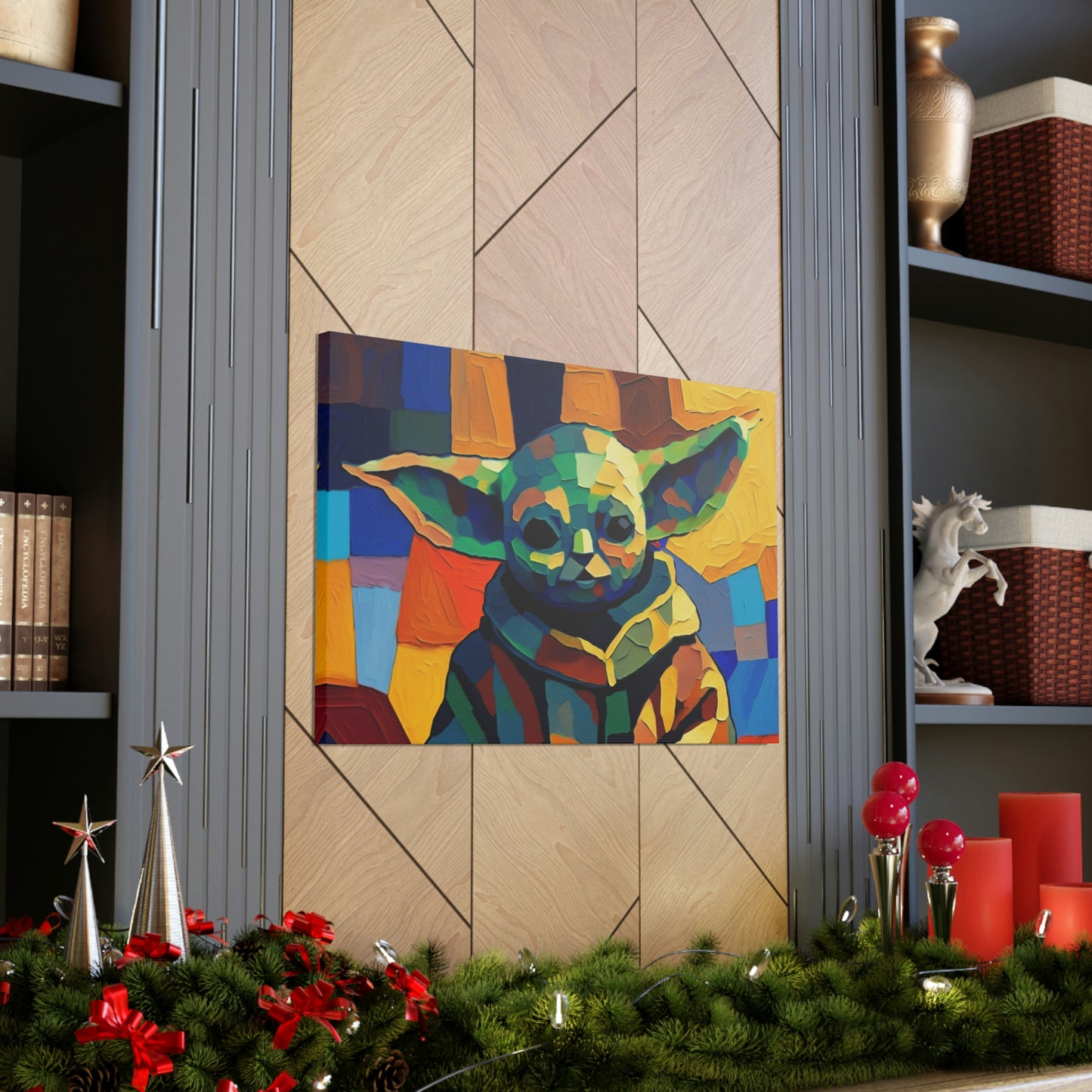 Mandalorian Baby Yoda Art