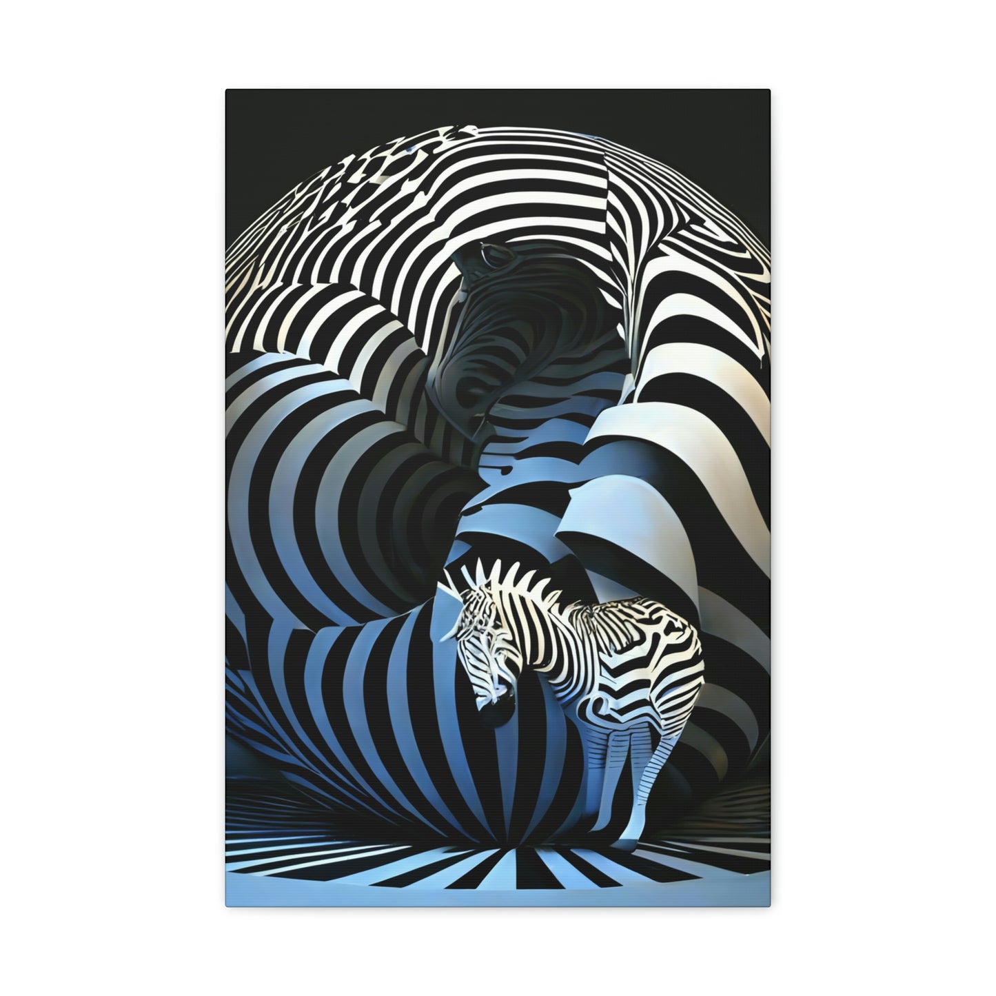 Zebra Dimensions Art