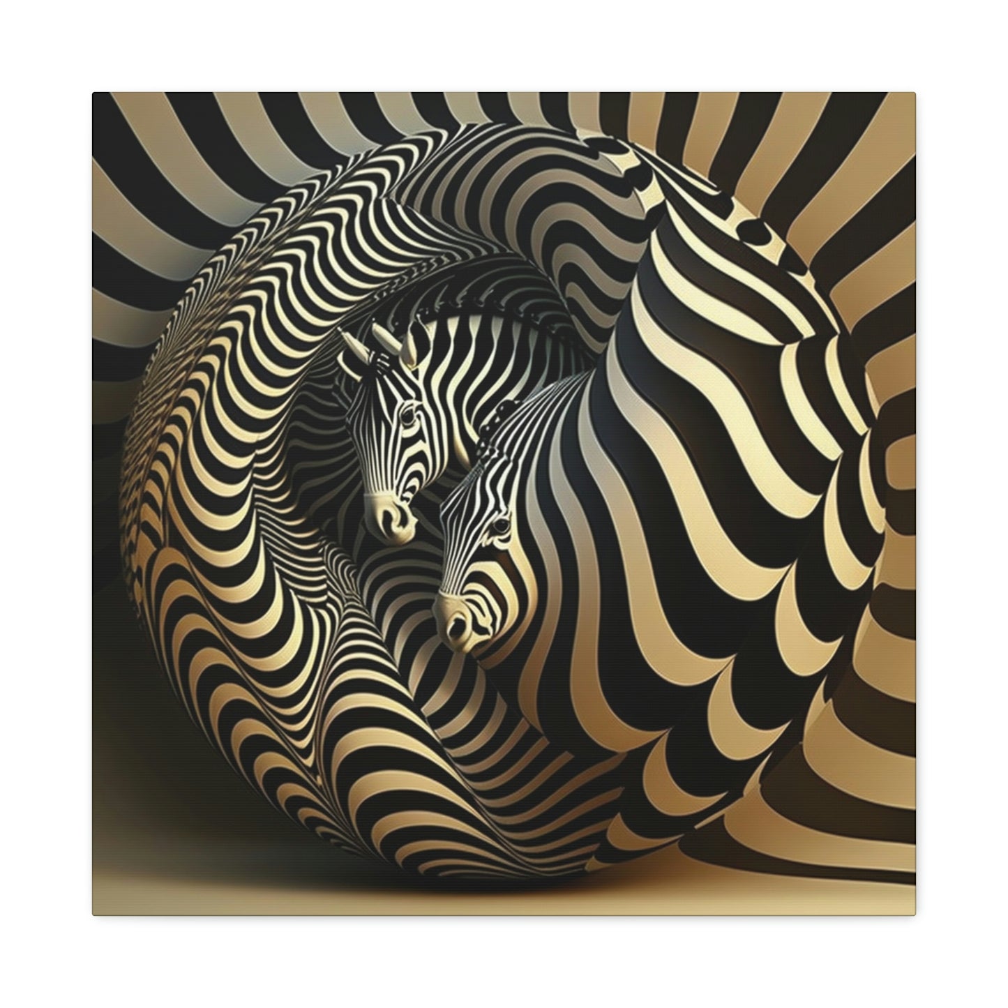 Zebra Fusion Art