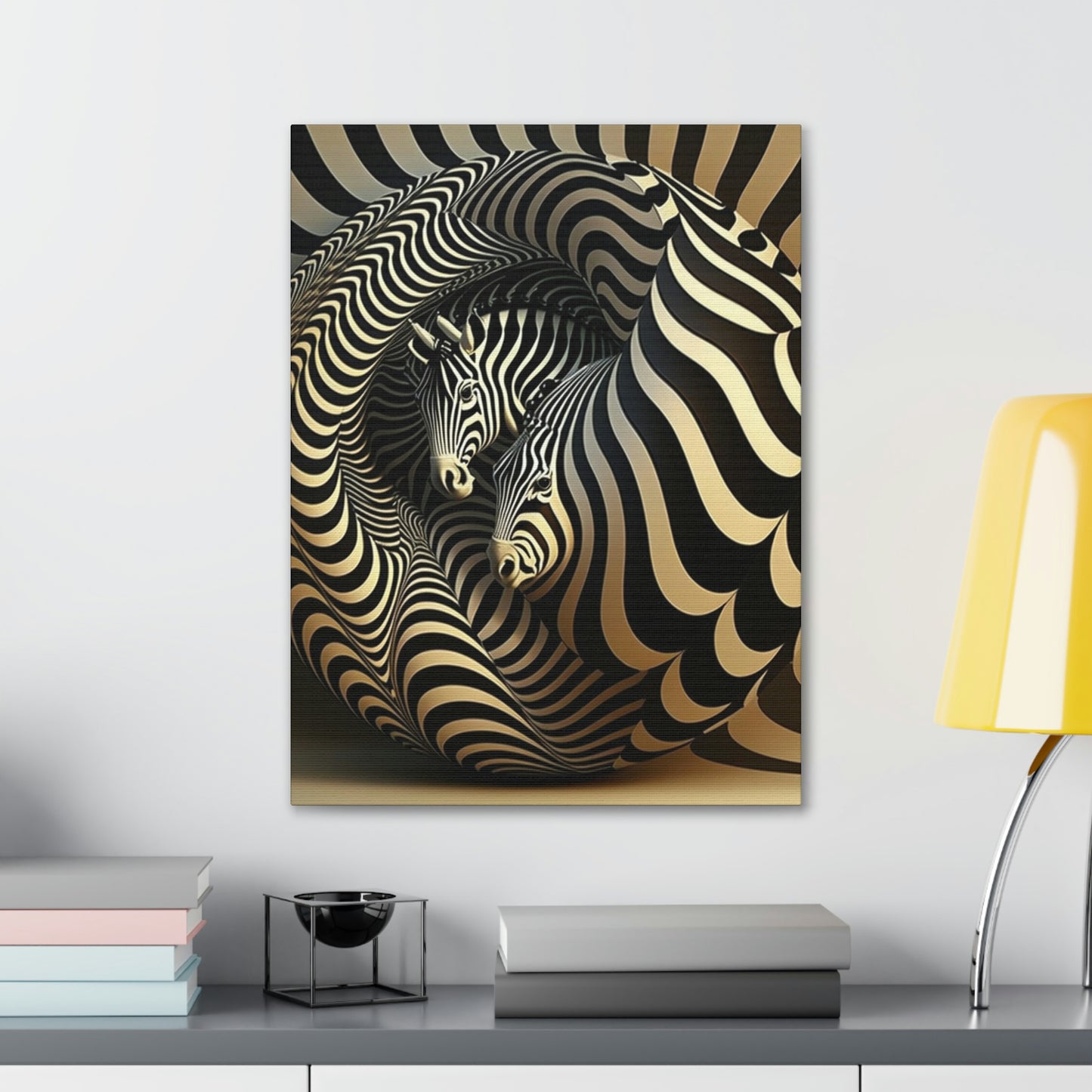Zebra Fusion Art