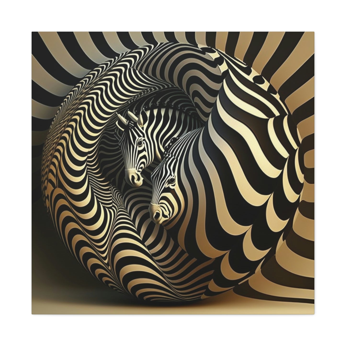 Zebra Fusion Art