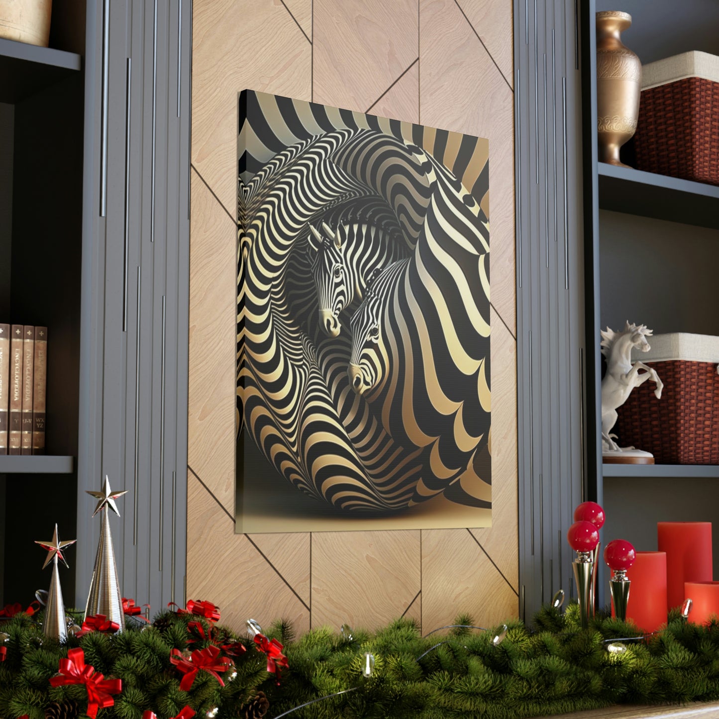 Zebra Fusion Art