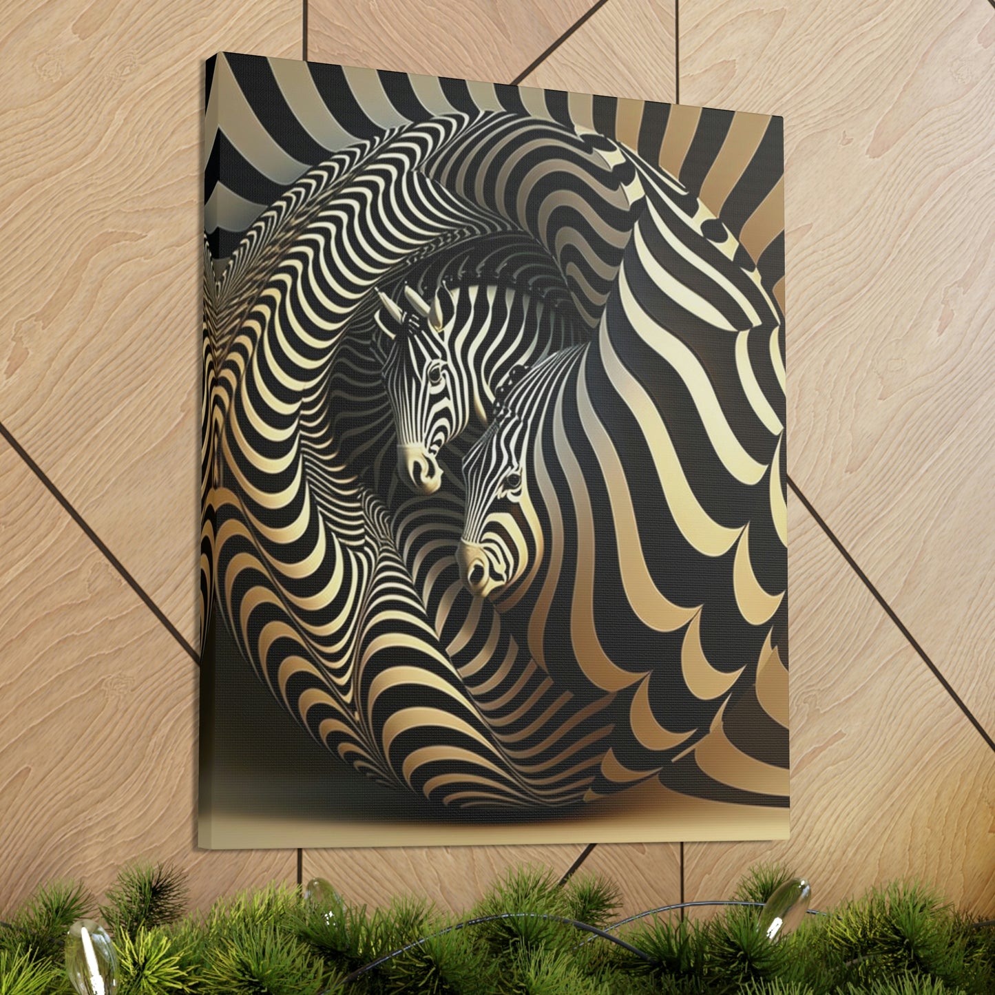 Zebra Fusion Art