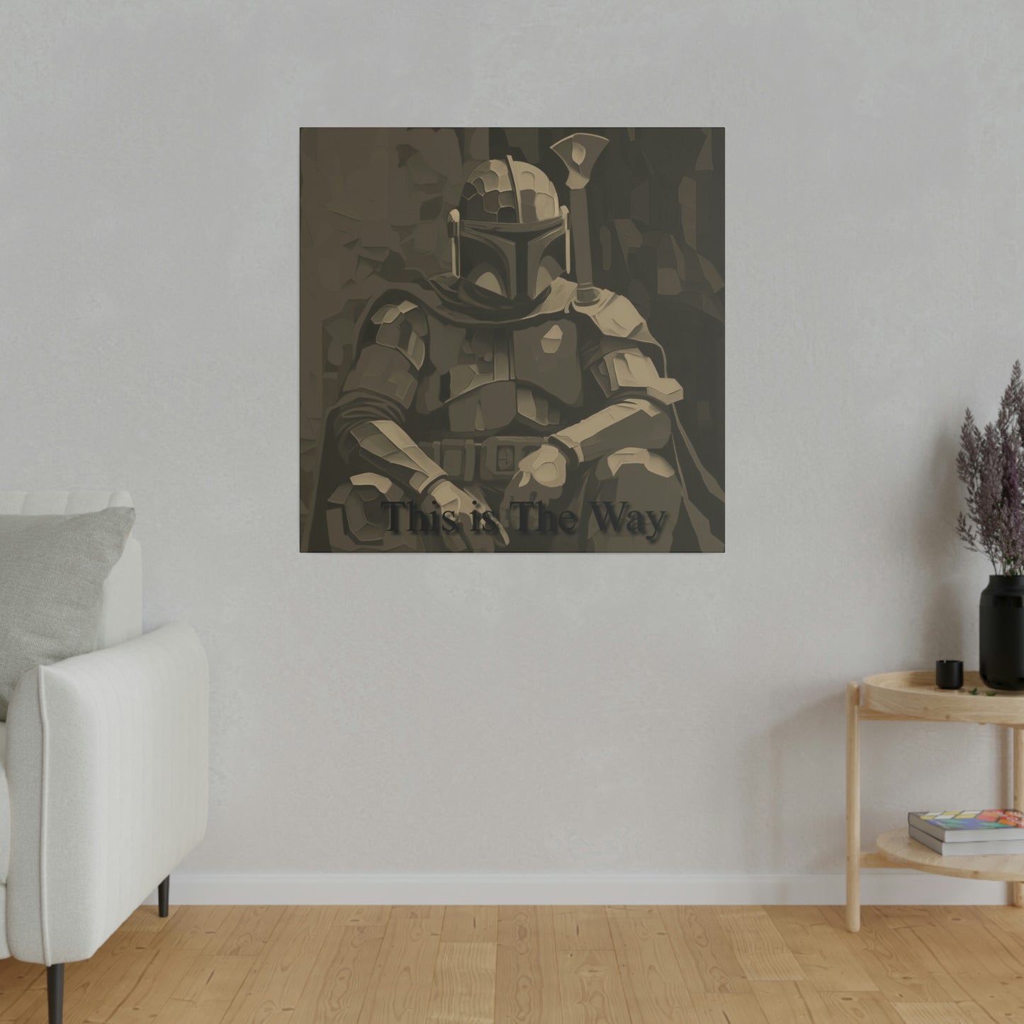 Vintage Mandalorian Art