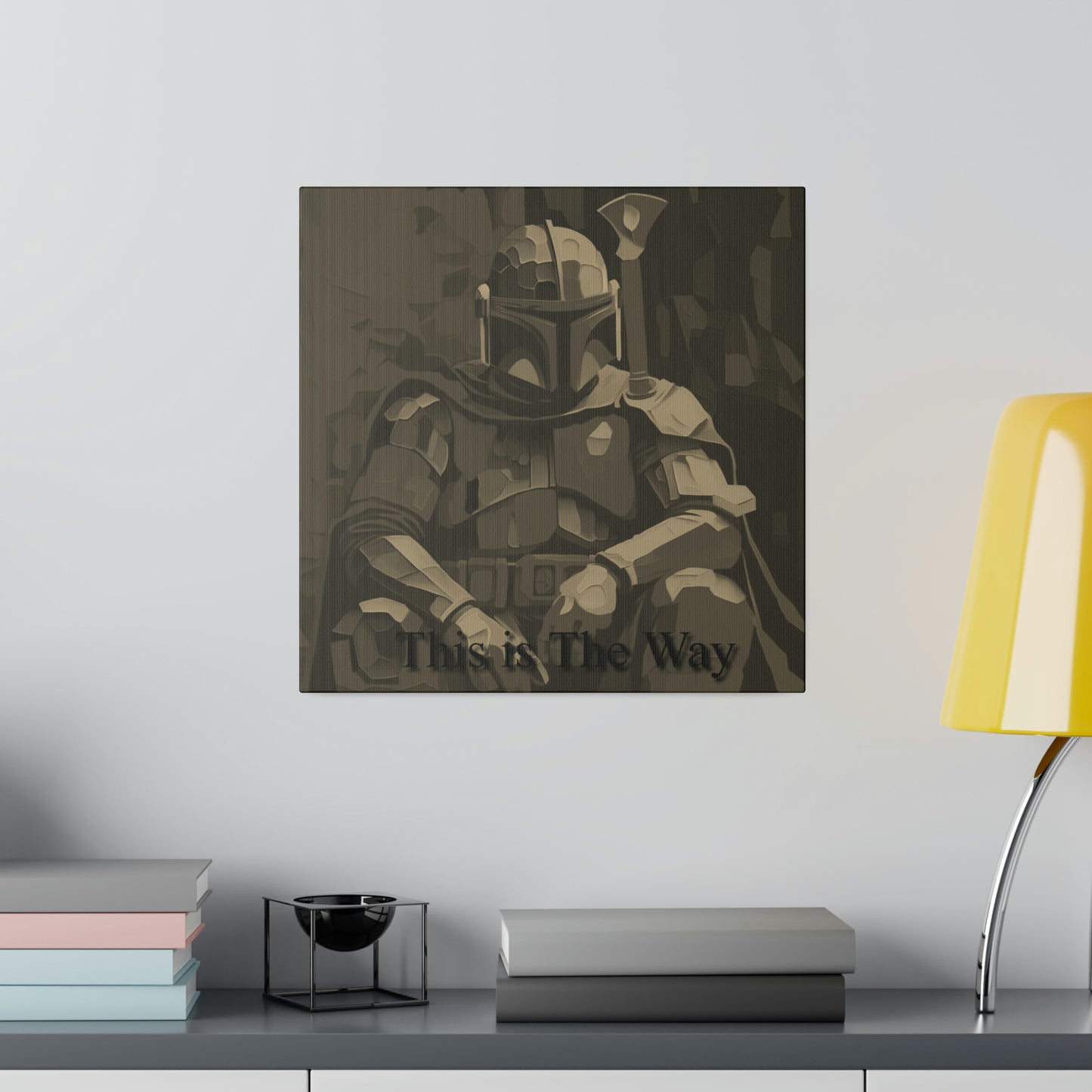 Vintage Mandalorian Art