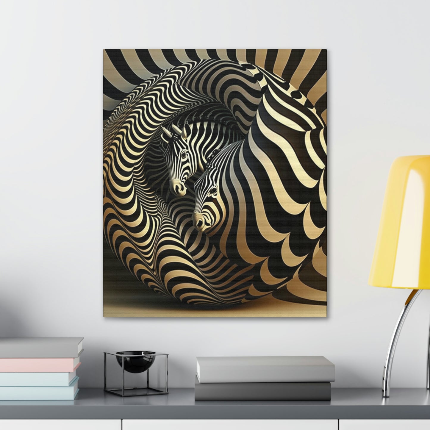 Zebra Fusion Art