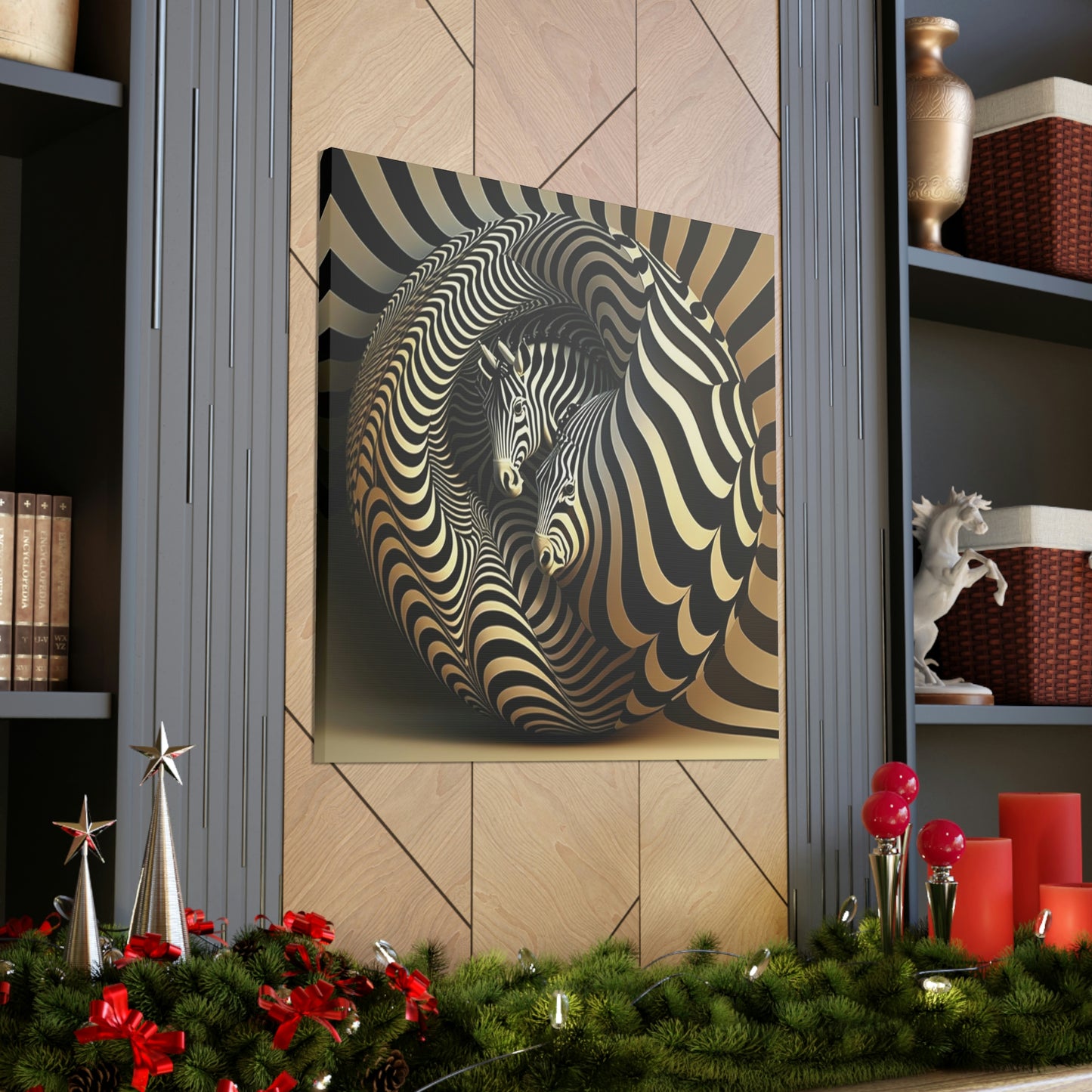 Zebra Fusion Art