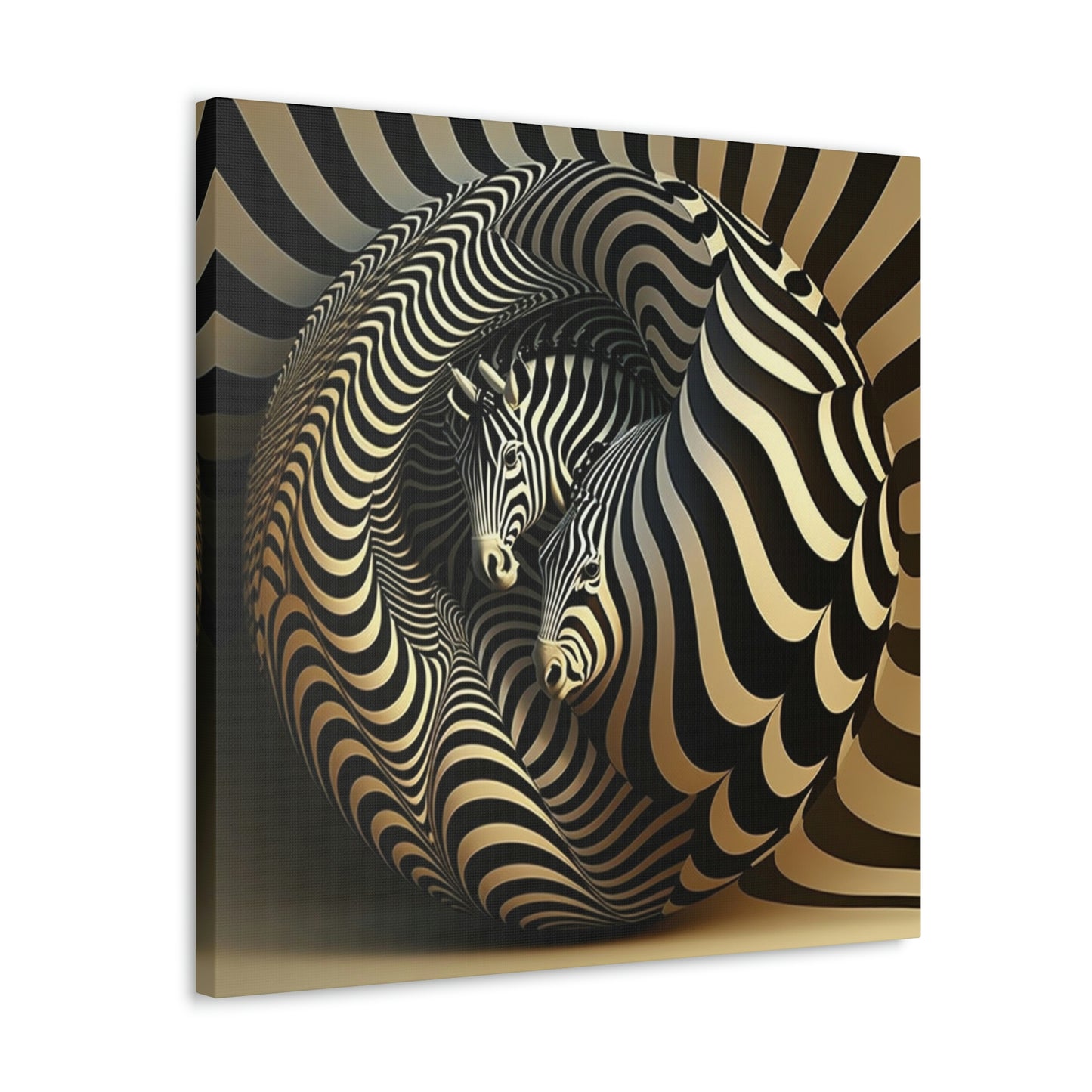 Zebra Fusion Art