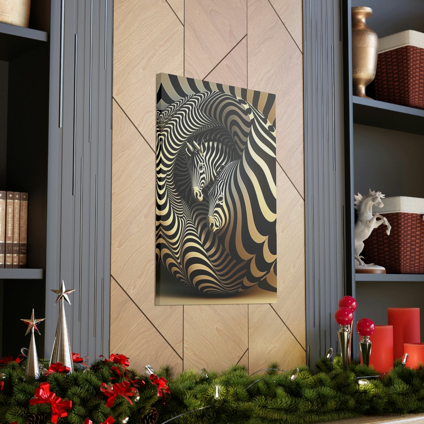Zebra Fusion Art