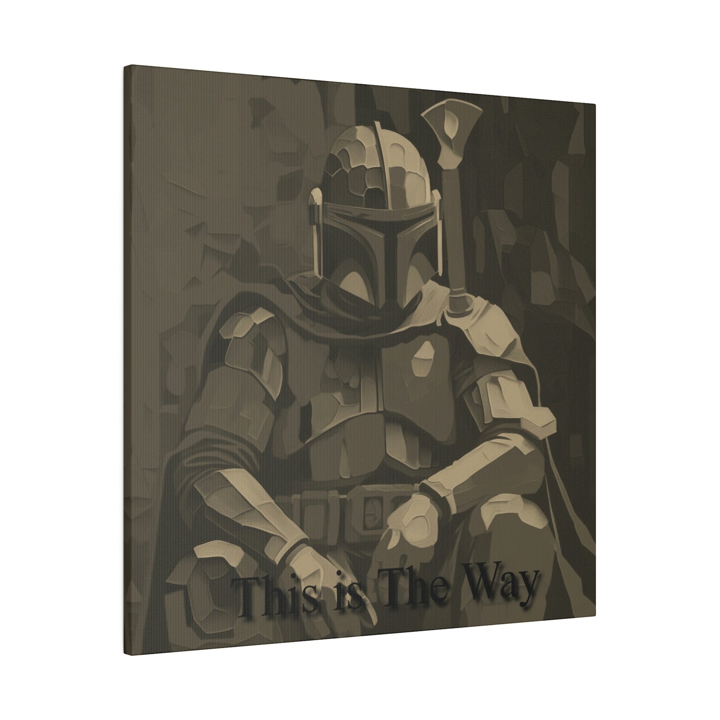 Vintage Mandalorian Art