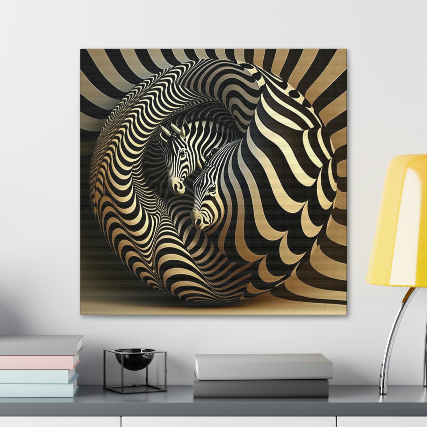 Zebra Fusion Art