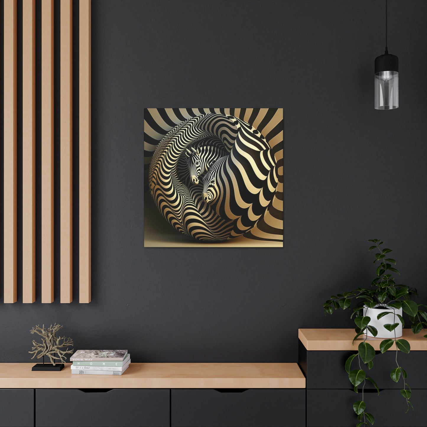Zebra Fusion Art