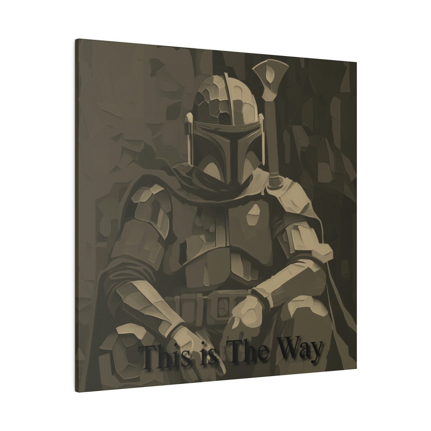 Vintage Mandalorian Art