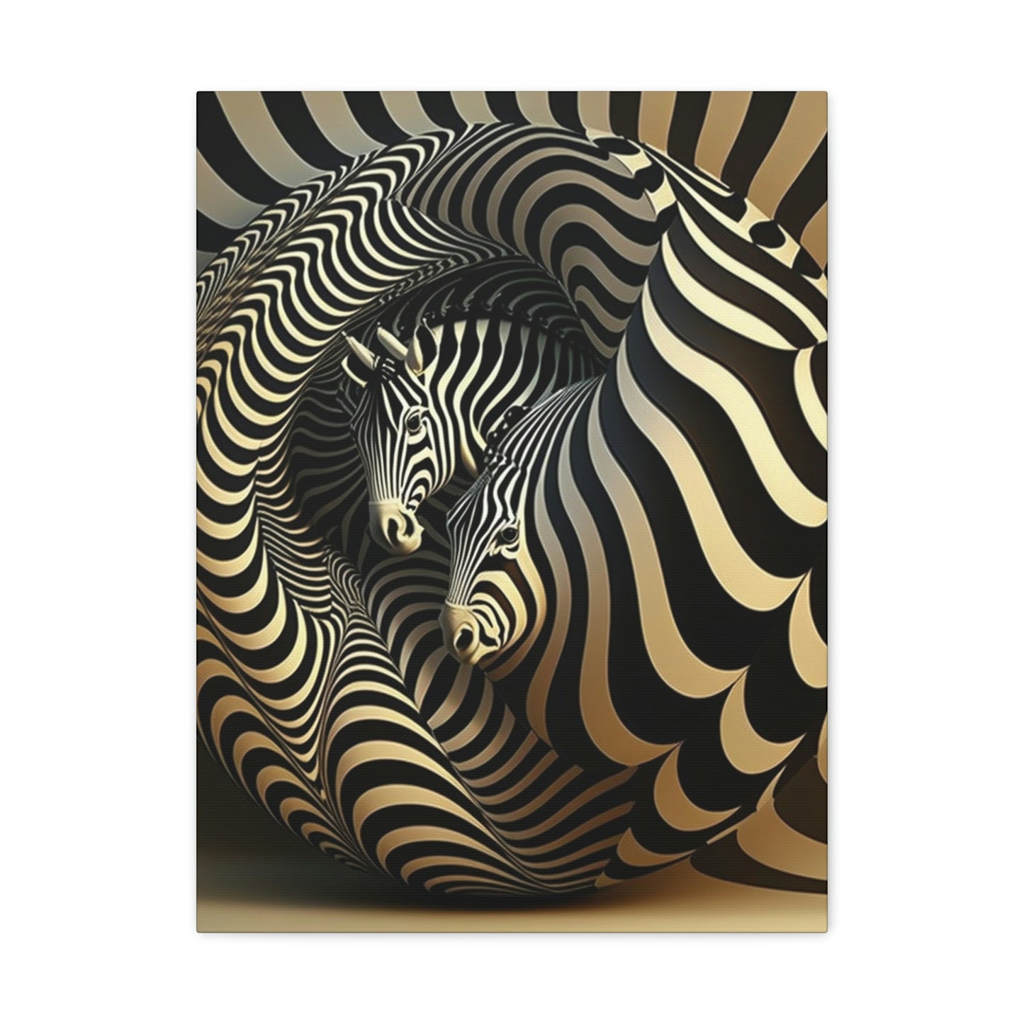 Zebra Fusion Art