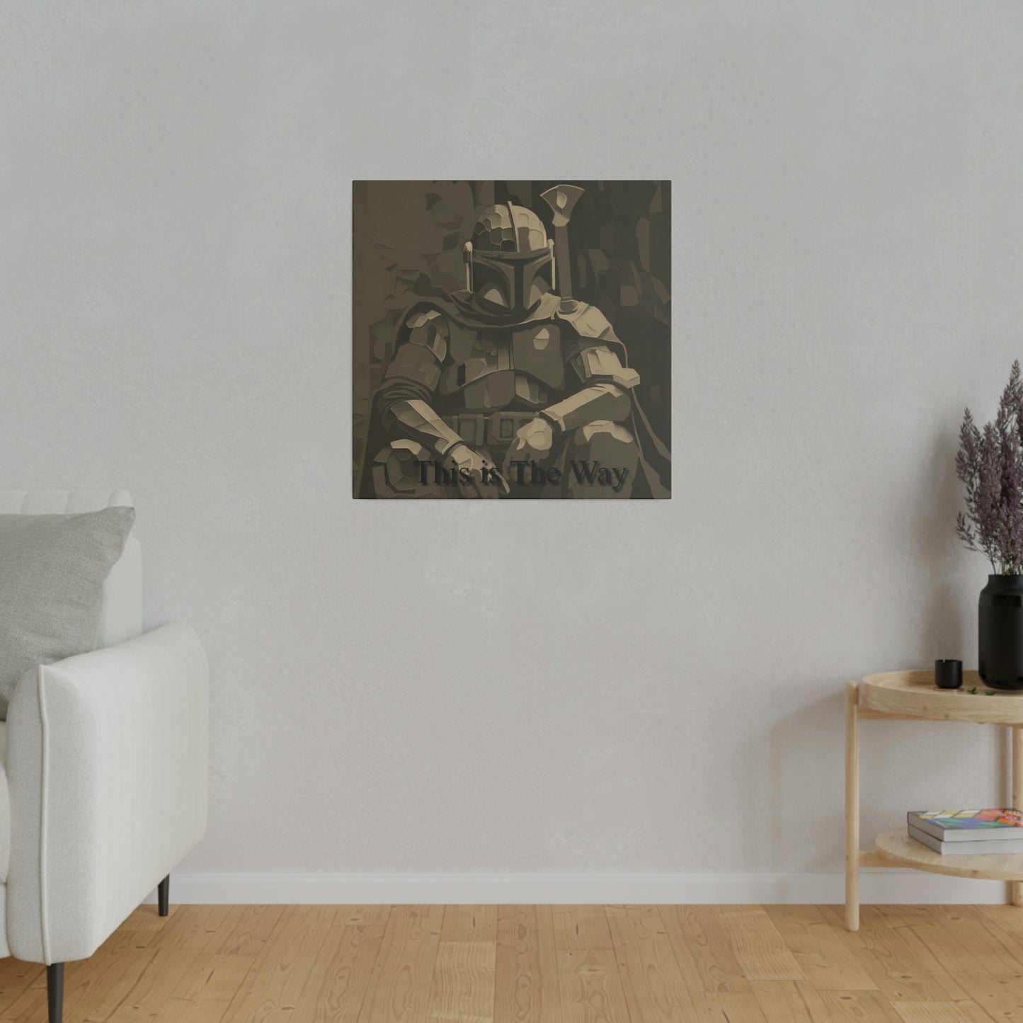 Vintage Mandalorian Art
