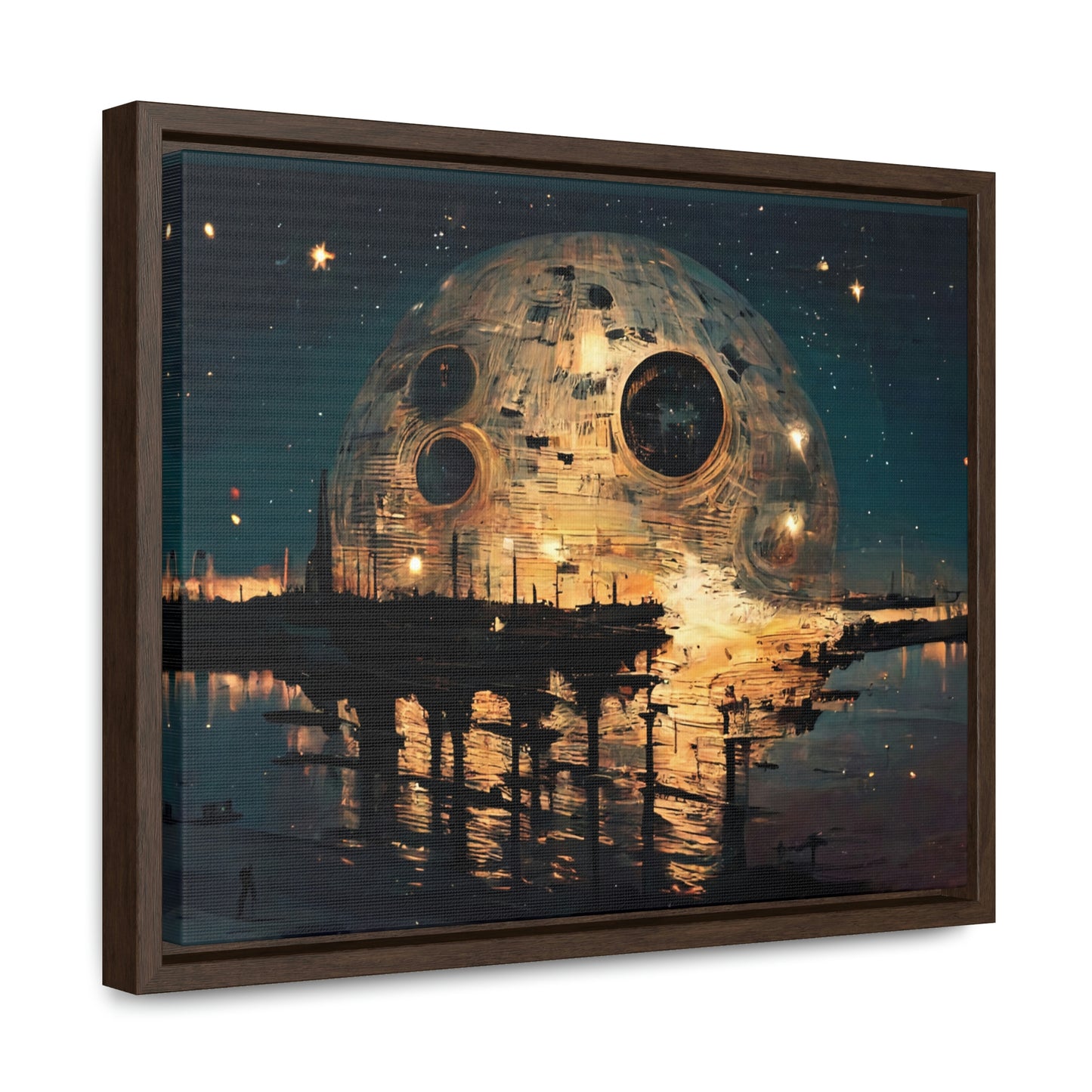 Death of the Moon: A Captivating Painting of Cosmic Drama