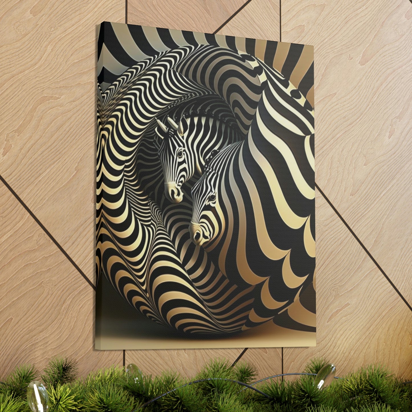 Zebra Fusion Art