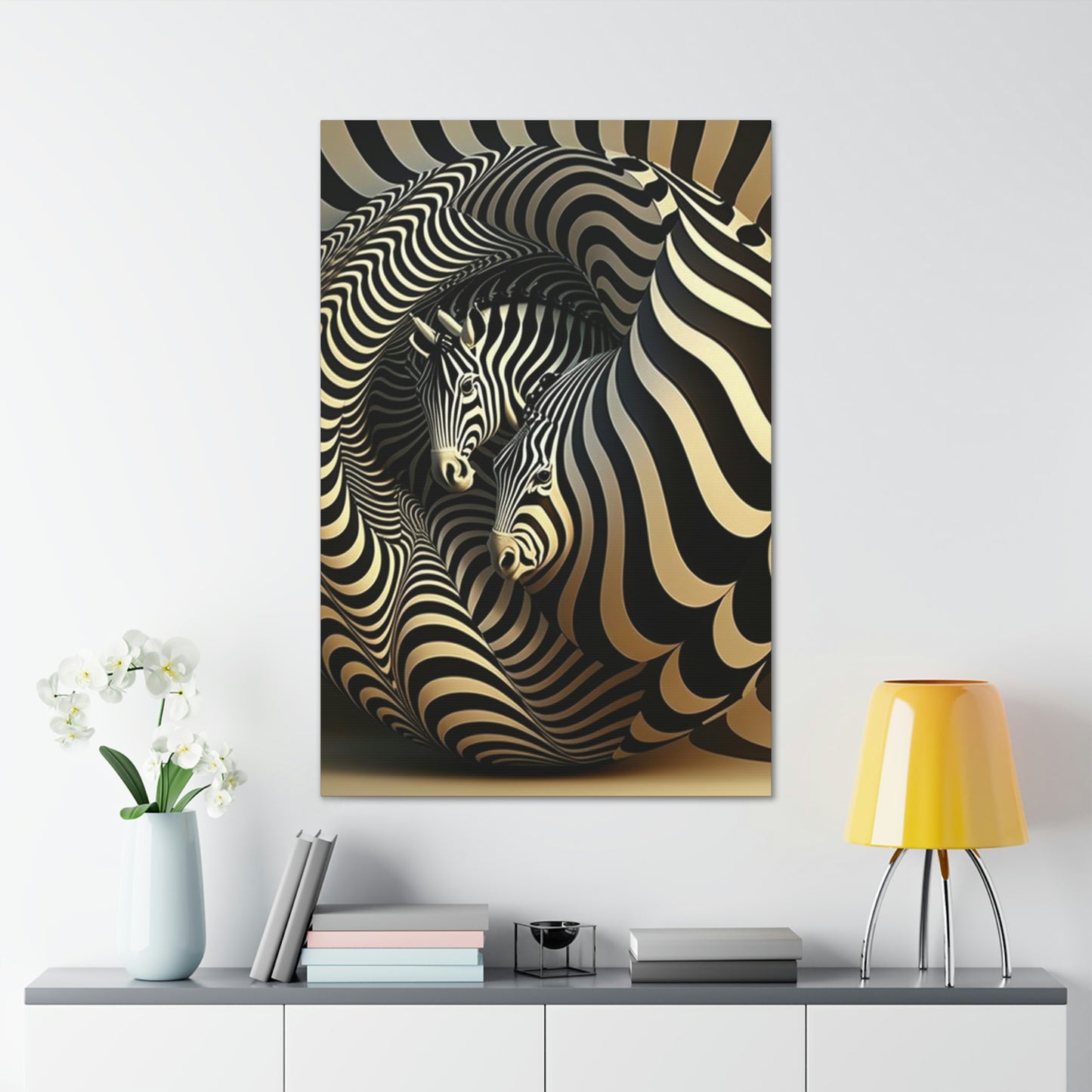 Zebra Fusion Art