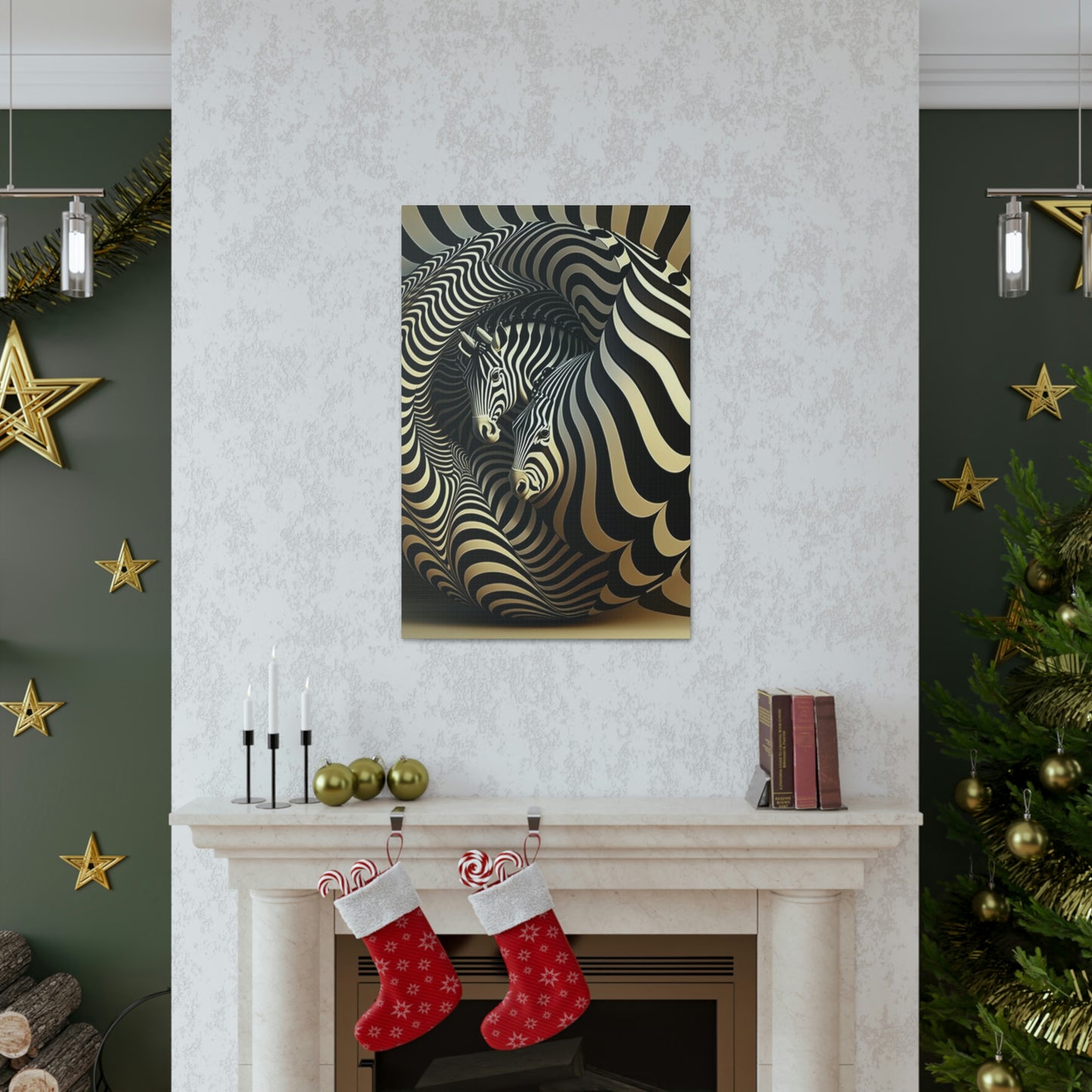 Zebra Fusion Art