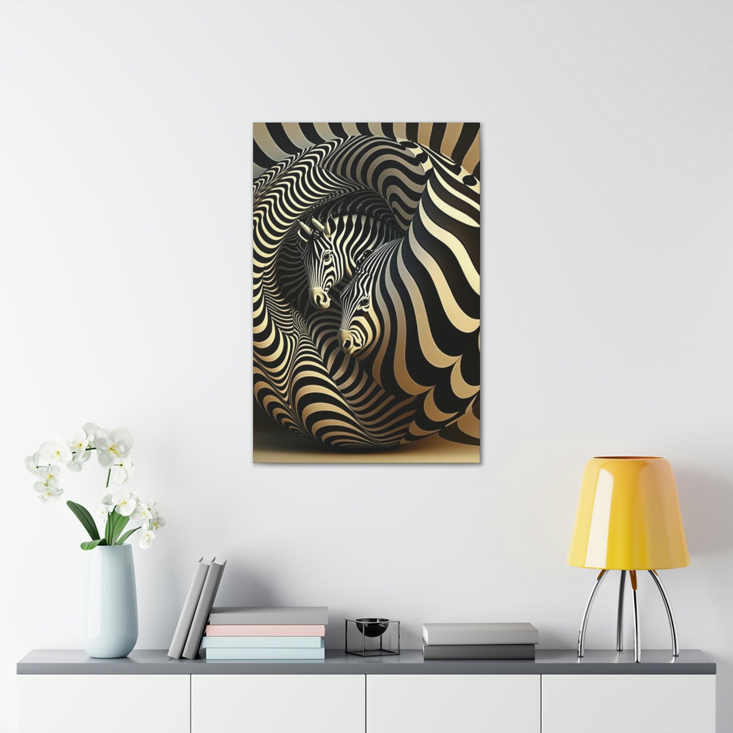 Zebra Fusion Art