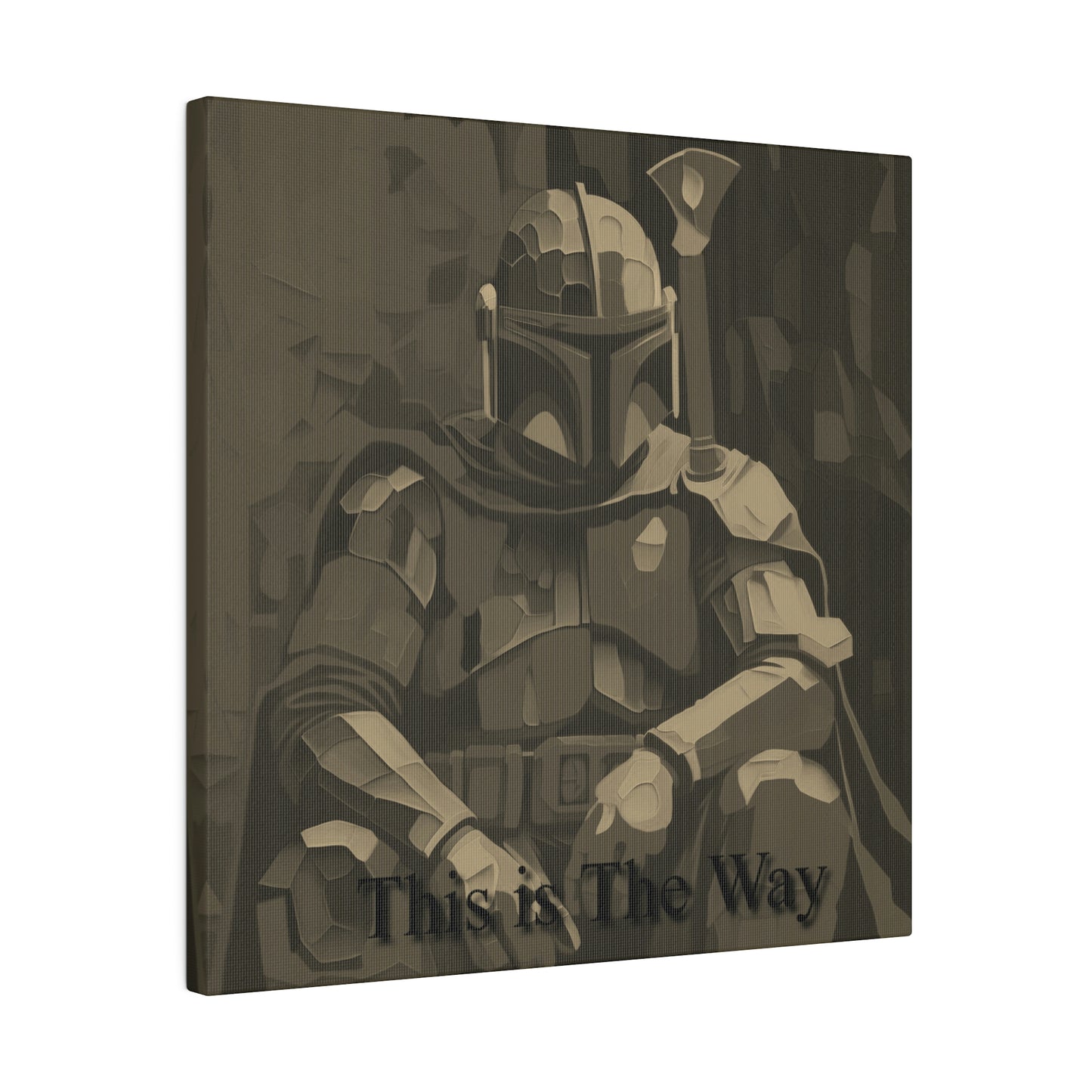 Vintage Mandalorian Art