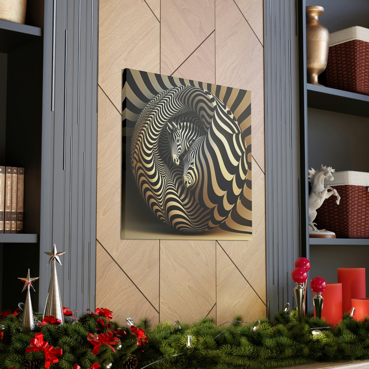 Zebra Fusion Art