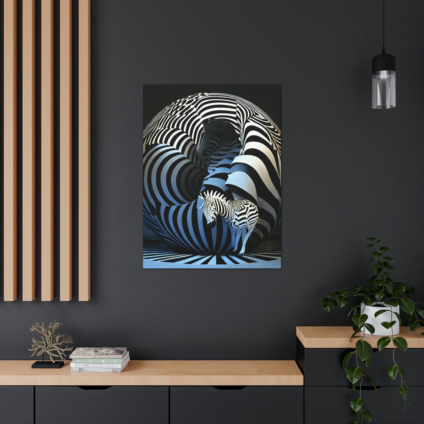 Zebra Dimensions Art