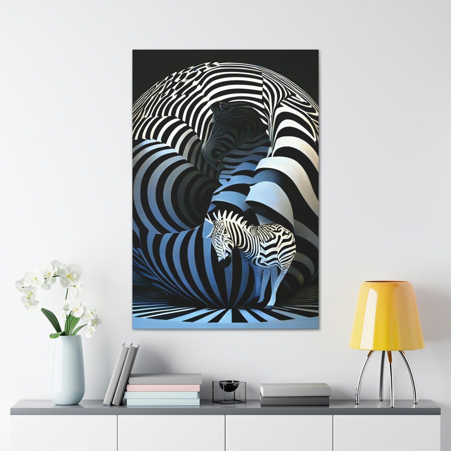 Zebra Dimensions Art