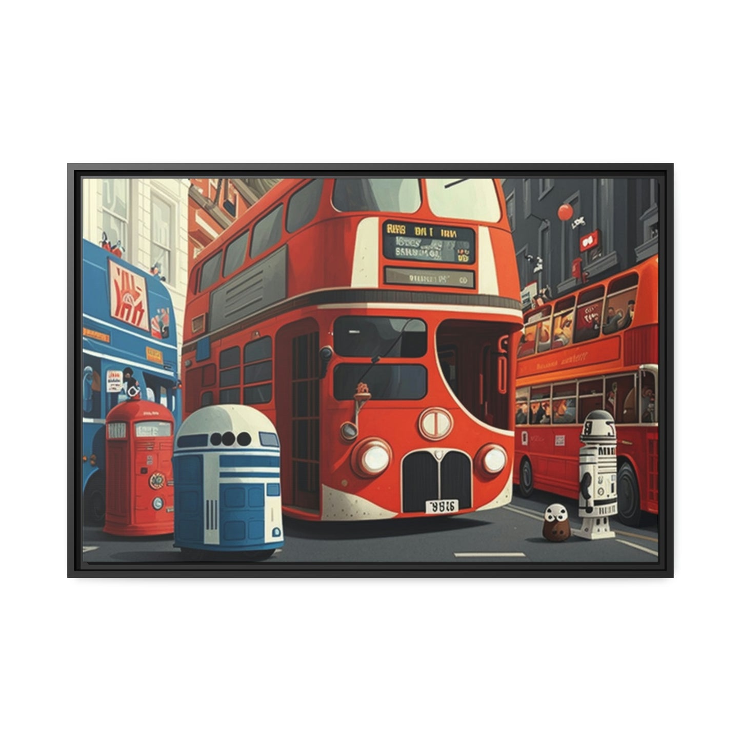 R2D2 Takes on London, Art