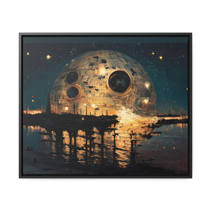 Death of the Moon: A Captivating Painting of Cosmic Drama