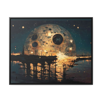 Death of the Moon: A Captivating Painting of Cosmic Drama