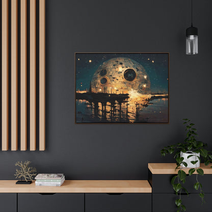 Death of the Moon: A Captivating Painting of Cosmic Drama