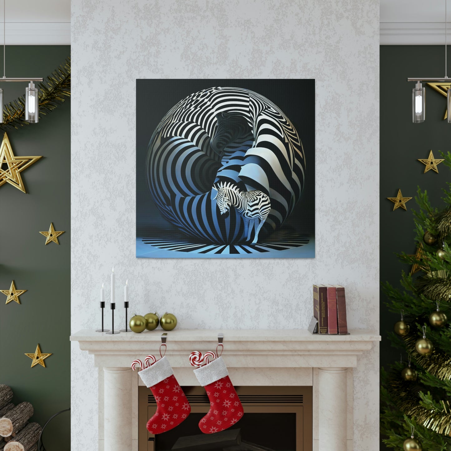 Zebra Dimensions Art