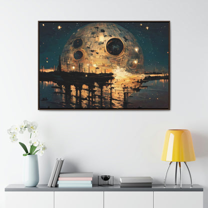 Death of the Moon: A Captivating Painting of Cosmic Drama