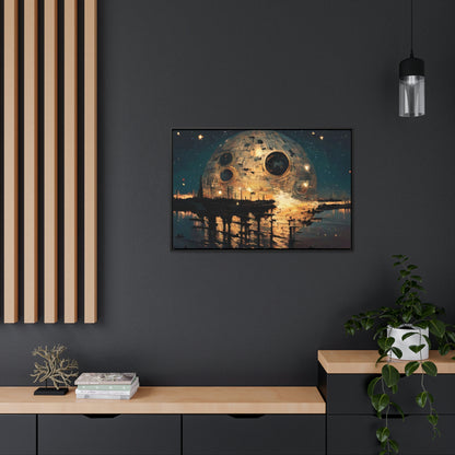 Death of the Moon: A Captivating Painting of Cosmic Drama