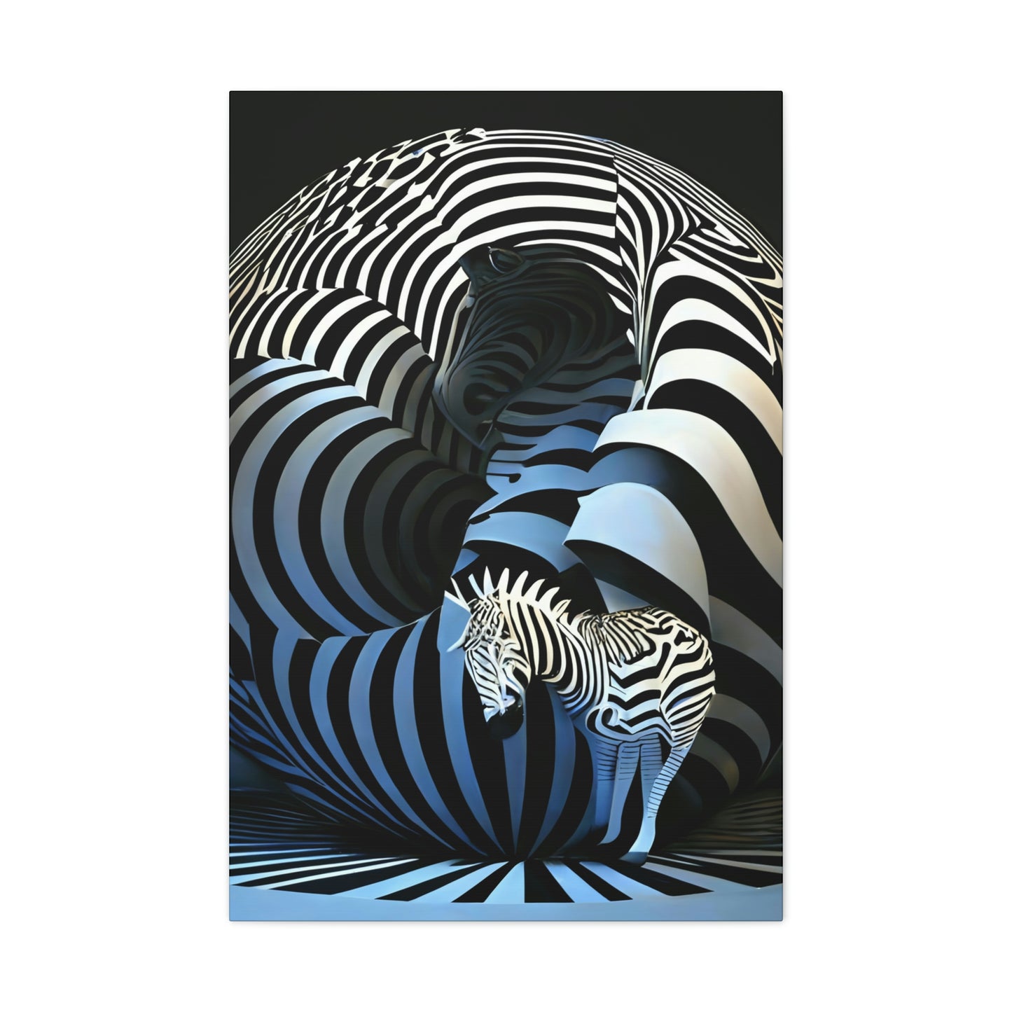 Zebra Dimensions Art