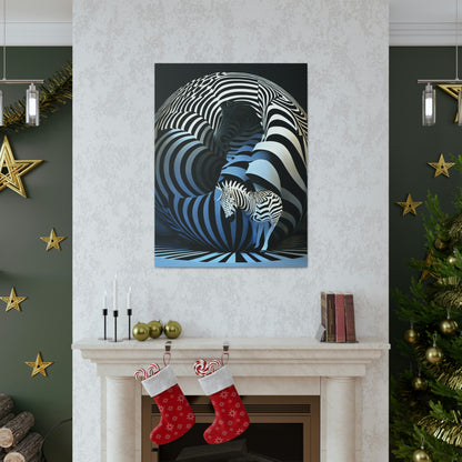 Zebra Dimensions Art