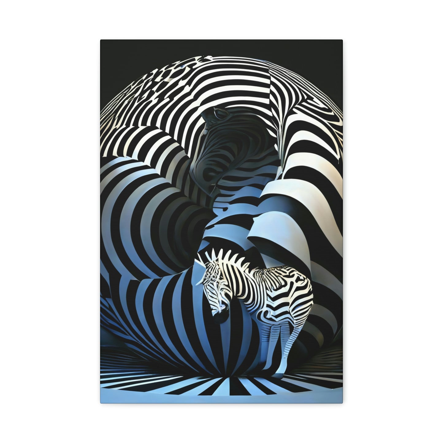 Zebra Dimensions Art