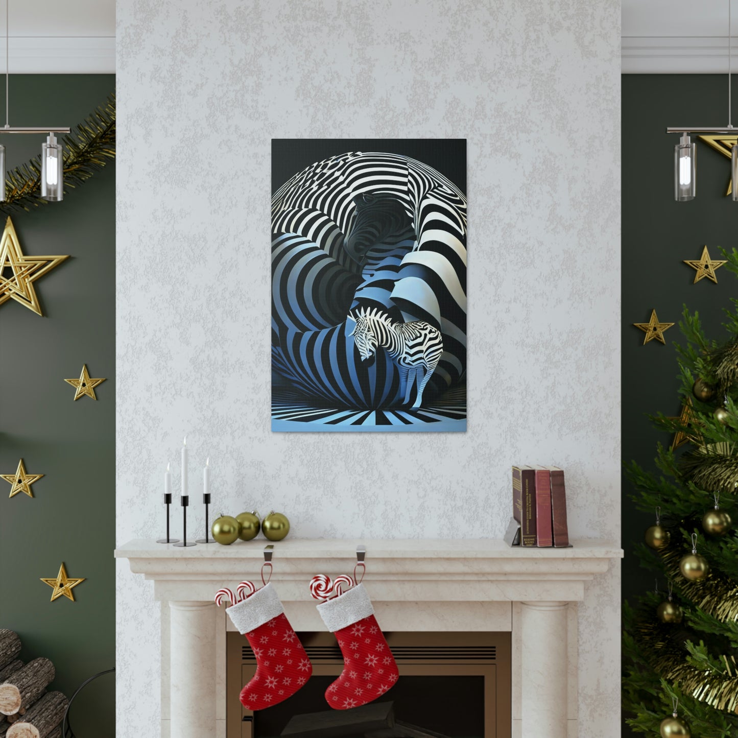 Zebra Dimensions Art