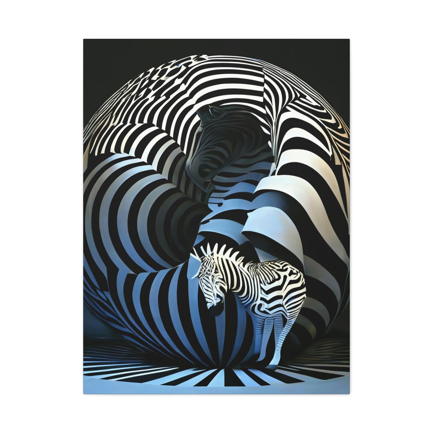 Zebra Dimensions Art