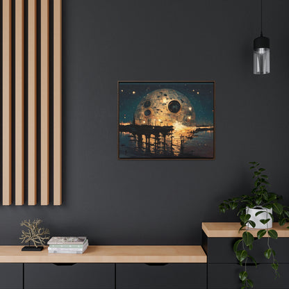 Death of the Moon: A Captivating Painting of Cosmic Drama