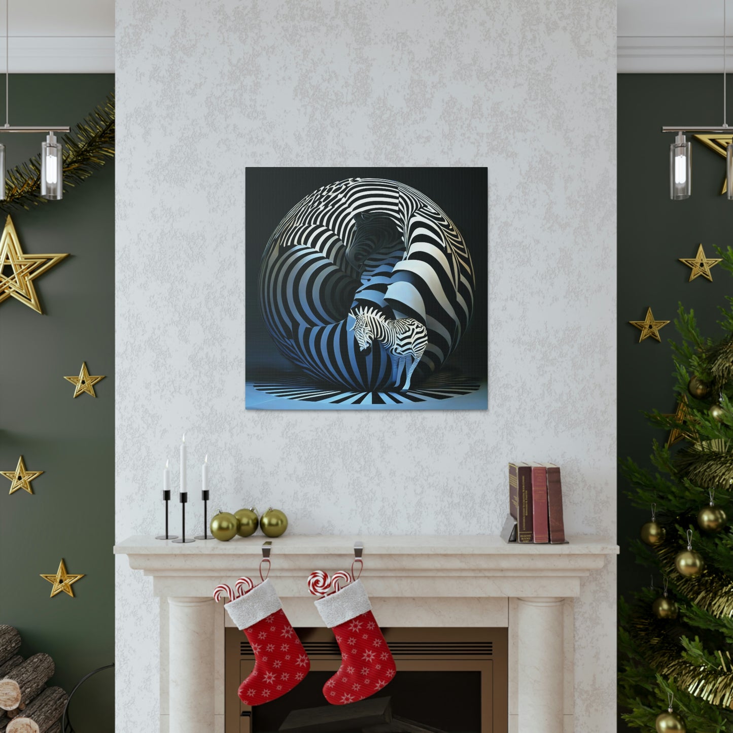 Zebra Dimensions Art