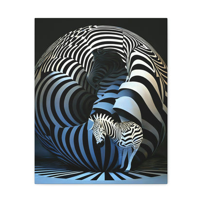 Zebra Dimensions Art